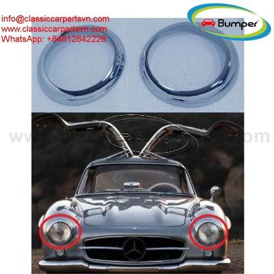 Mercedes 190SL/300SL Gullwing Headlight Ring Replacement